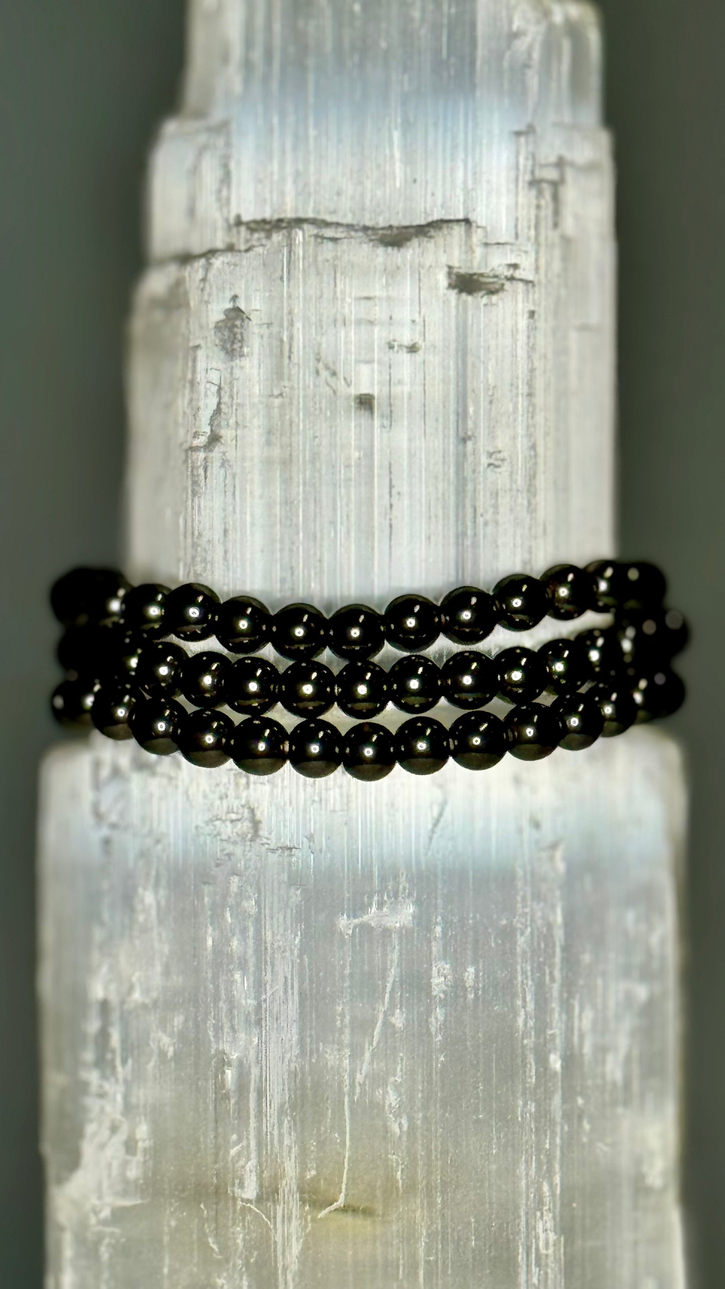 Hematite Crystal Bracelet