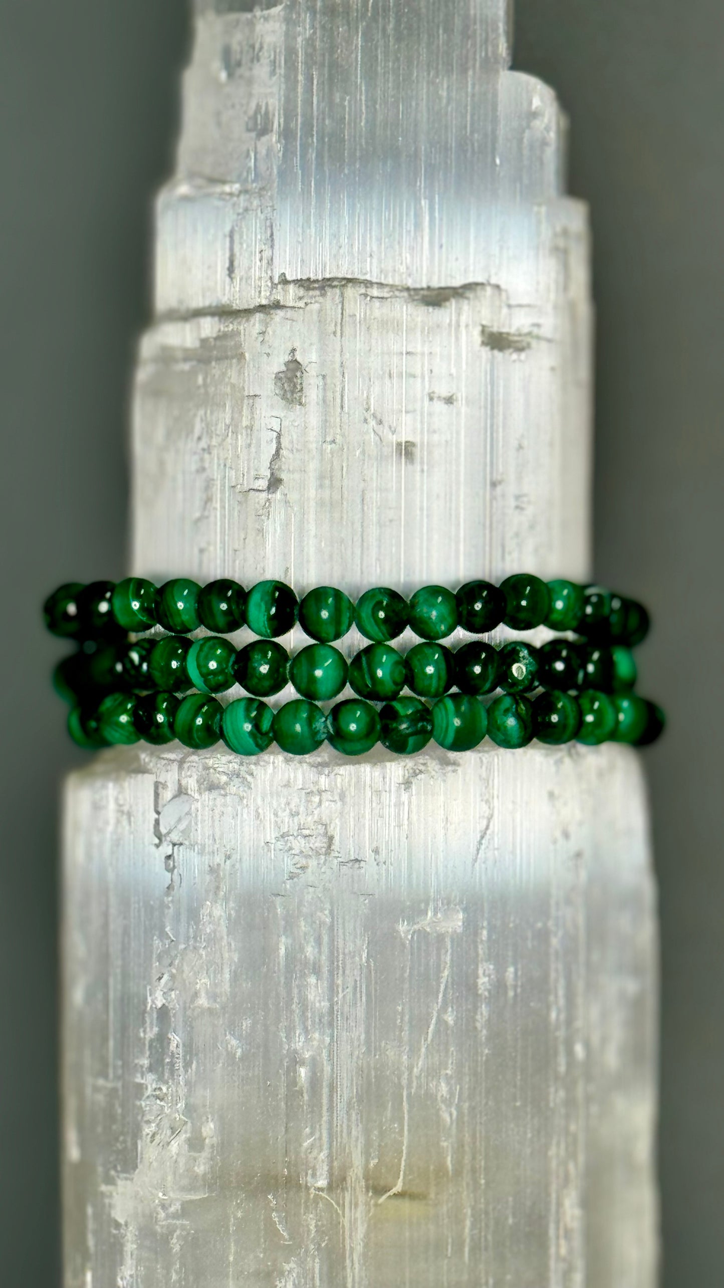 Malachite Crystal Bracelet