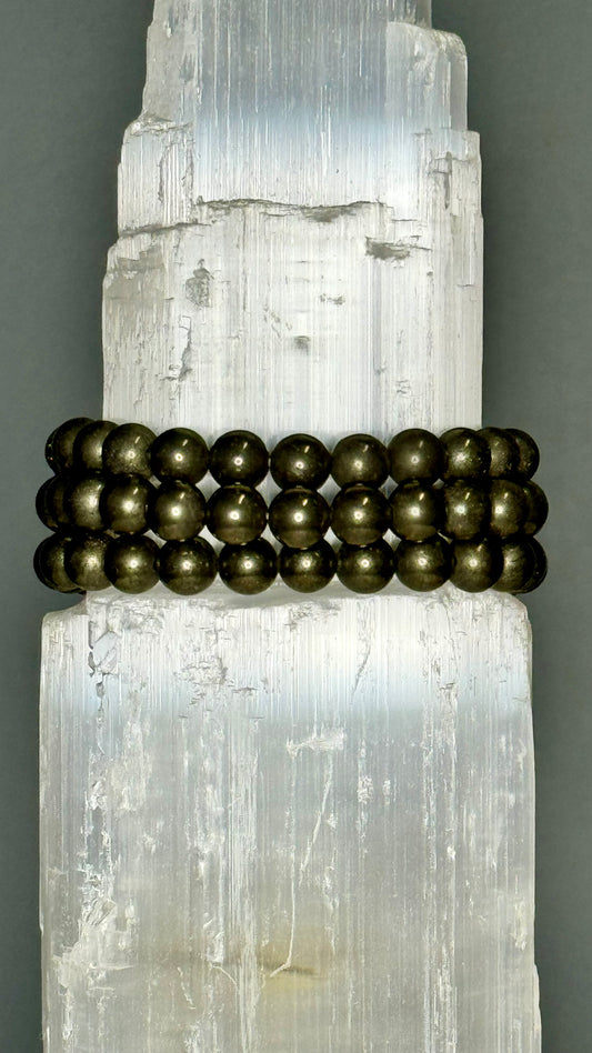 Pyrite Crystal Bracelet